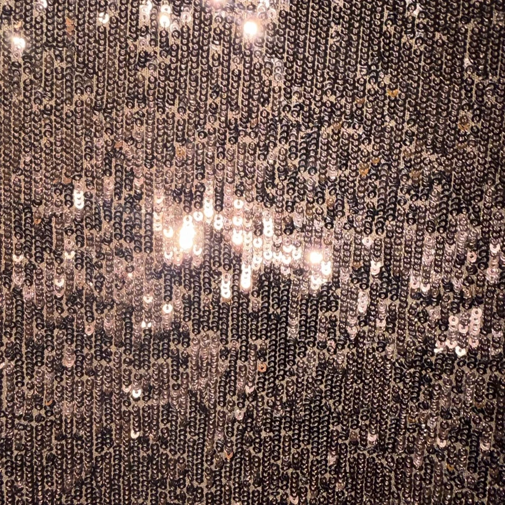 Tory Burch Brown Sequin Mini Dress